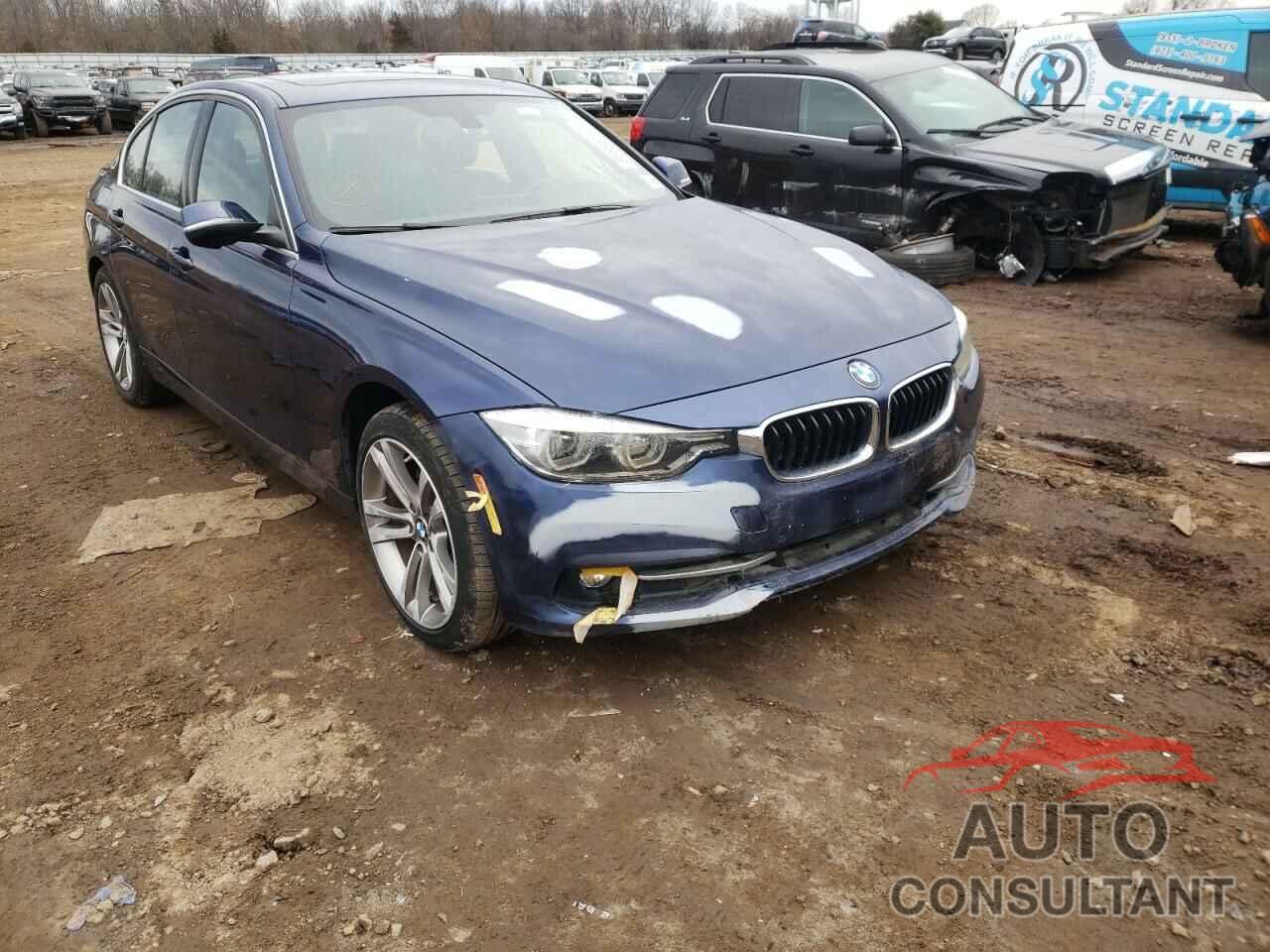 BMW 3 SERIES 2018 - WBA8D9C51JEM34089