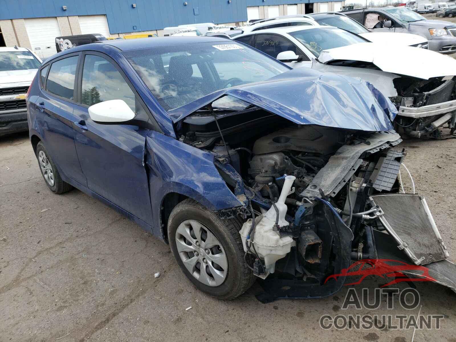 HYUNDAI ACCENT 2016 - KMHCT5AE9GU280270