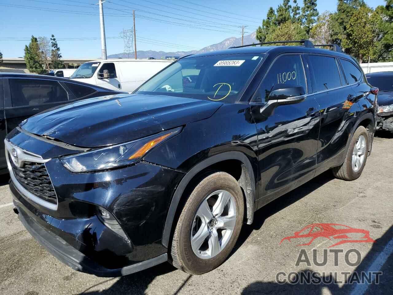 TOYOTA HIGHLANDER 2022 - 5TDZZRAH1NS102921