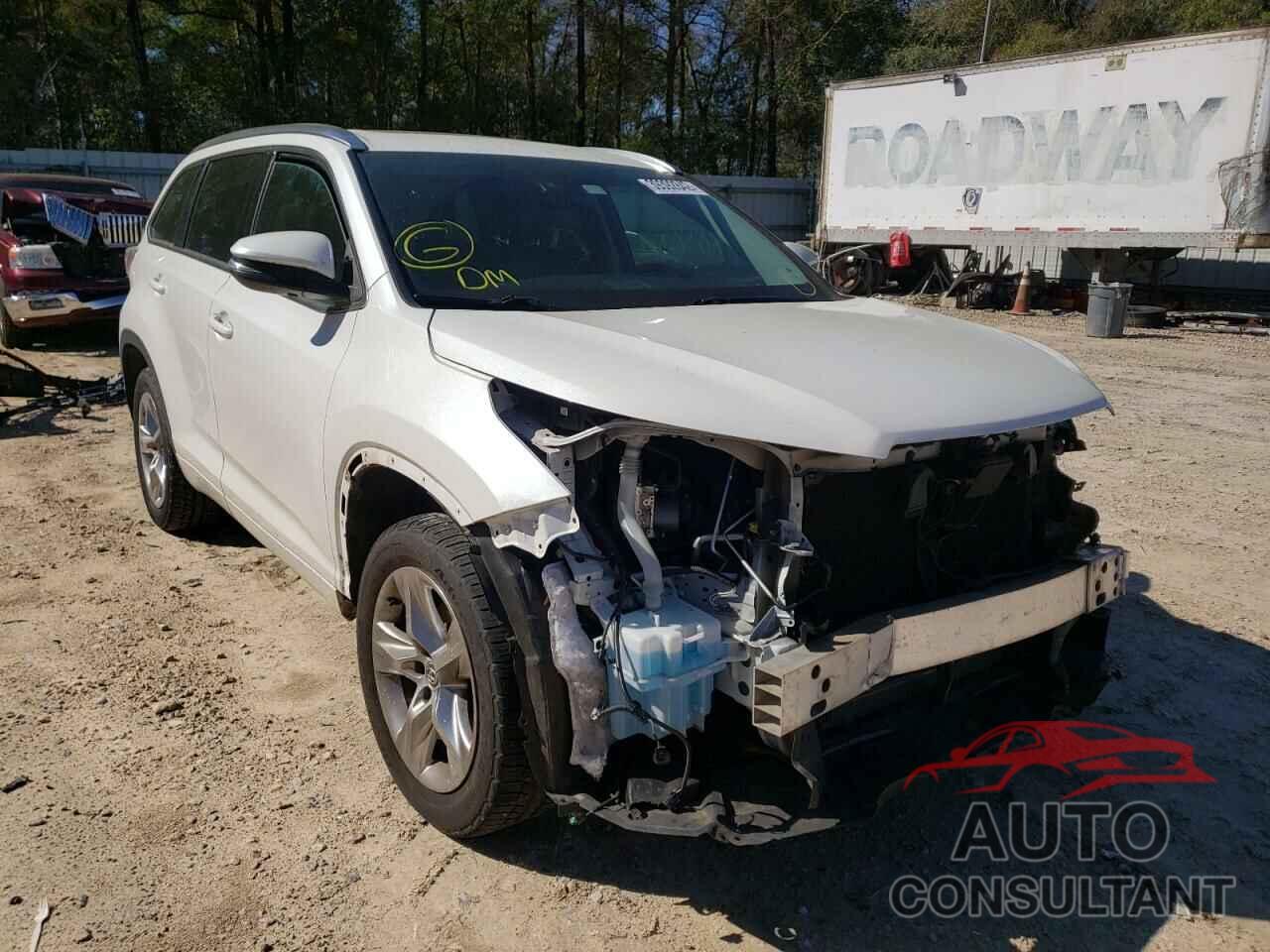 TOYOTA HIGHLANDER 2016 - 5TDYKRFH3GS127072