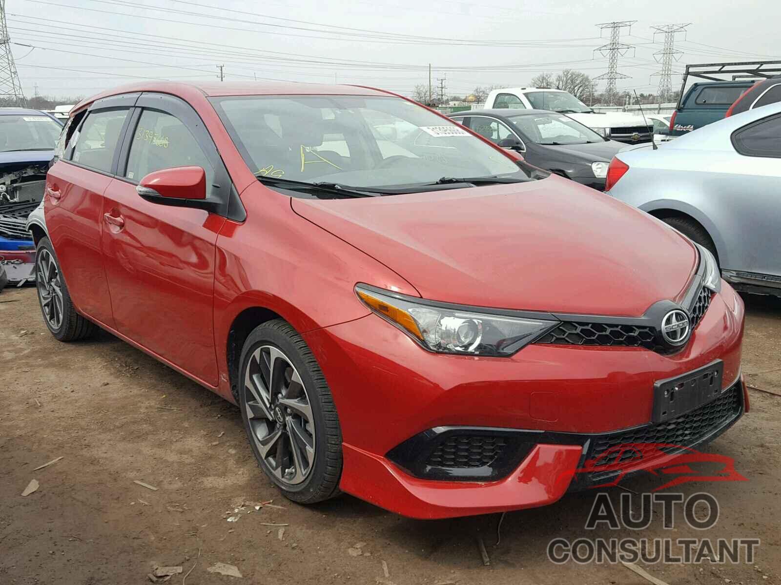 TOYOTA SCION 2016 - JTNKARJE0GJ517724