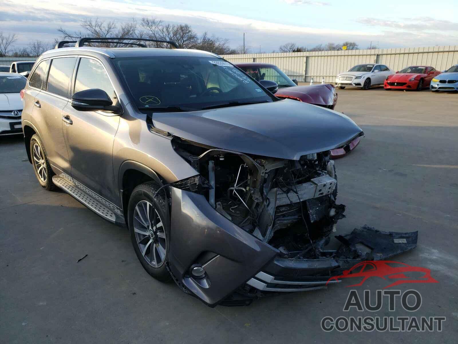 TOYOTA HIGHLANDER 2017 - 5TDJZRFH9HS478082