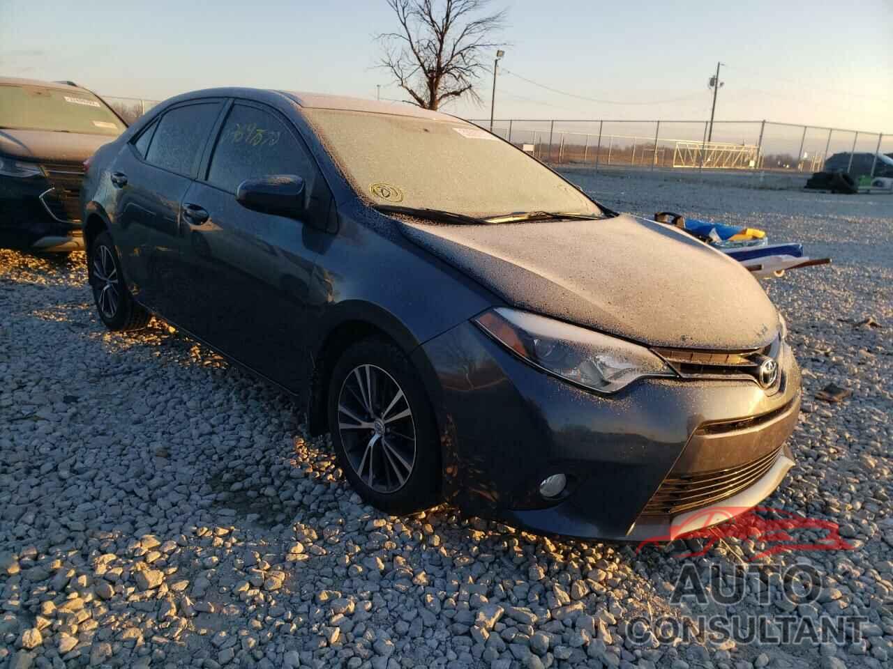 TOYOTA COROLLA 2016 - 2T1BURHE4GC727787