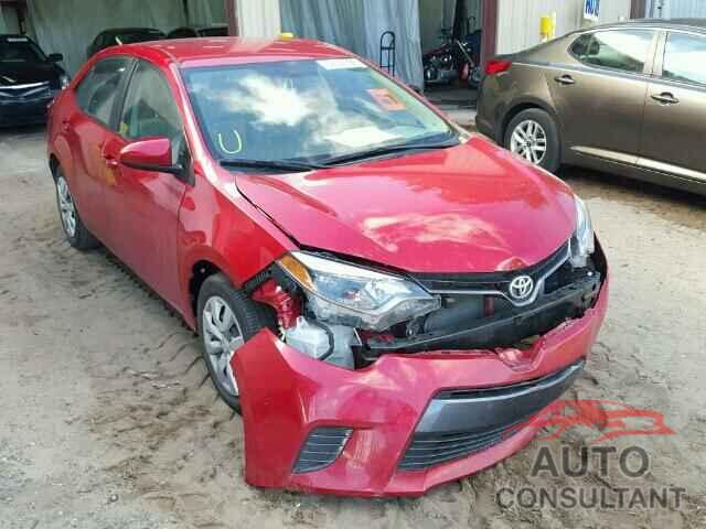 TOYOTA COROLLA 2015 - 2T1BURHEXFC463019