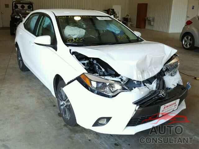 TOYOTA COROLLA 2016 - 5YFBURHE4GP514192