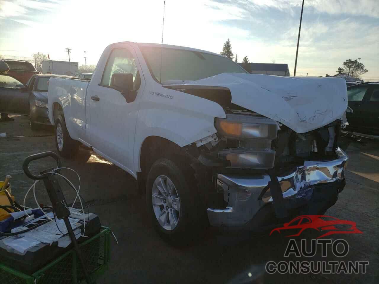 CHEVROLET SILVERADO 2021 - 3GCNWAEF4MG473585
