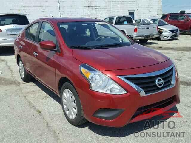 NISSAN VERSA 2016 - 3N1CN7AP9GL892798