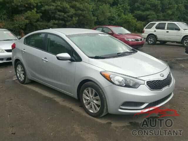 KIA FORTE 2016 - KNAFX4A65G5478537