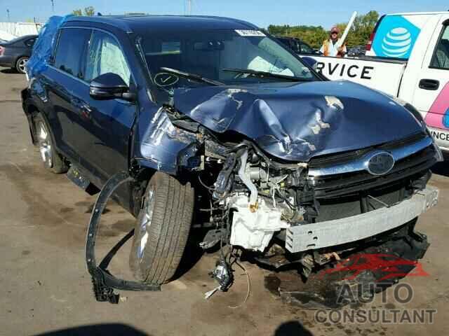 TOYOTA HIGHLANDER 2015 - 5TDDKRFH0FS098742