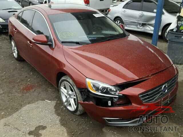 VOLVO S60 2015 - YV126MFM7F2351522