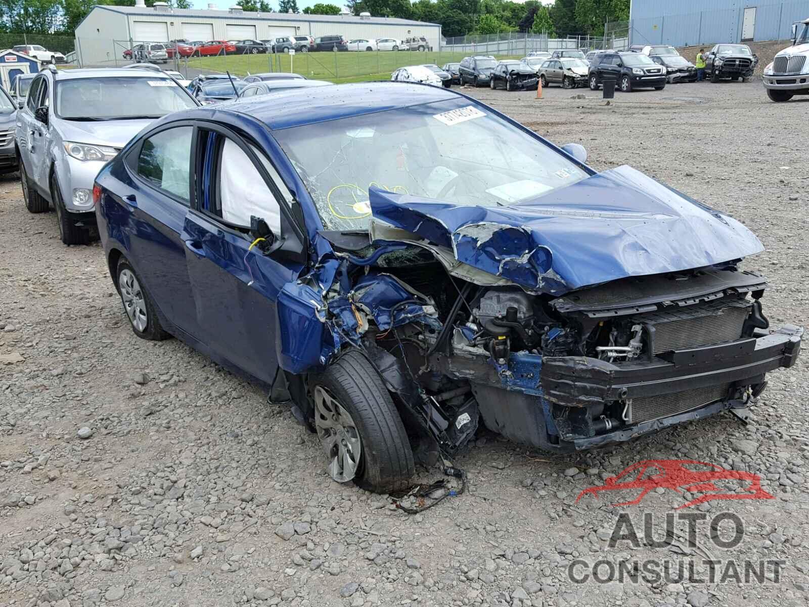 HYUNDAI ACCENT 2017 - KMHCT4AE7HU186335