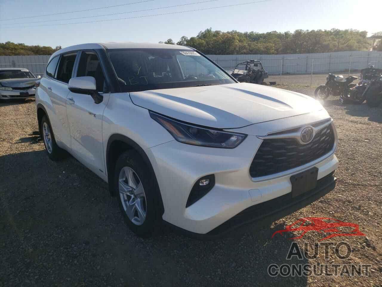 TOYOTA HIGHLANDER 2021 - 5TDBBRCH0MS024892