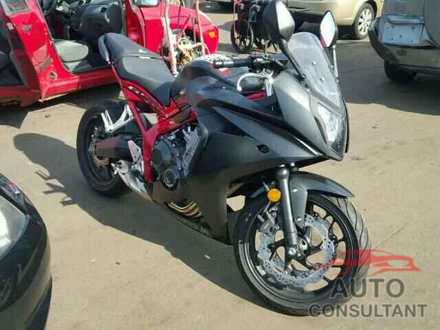 HONDA CBR CYCLE 2016 - MLHRC7402G5200762