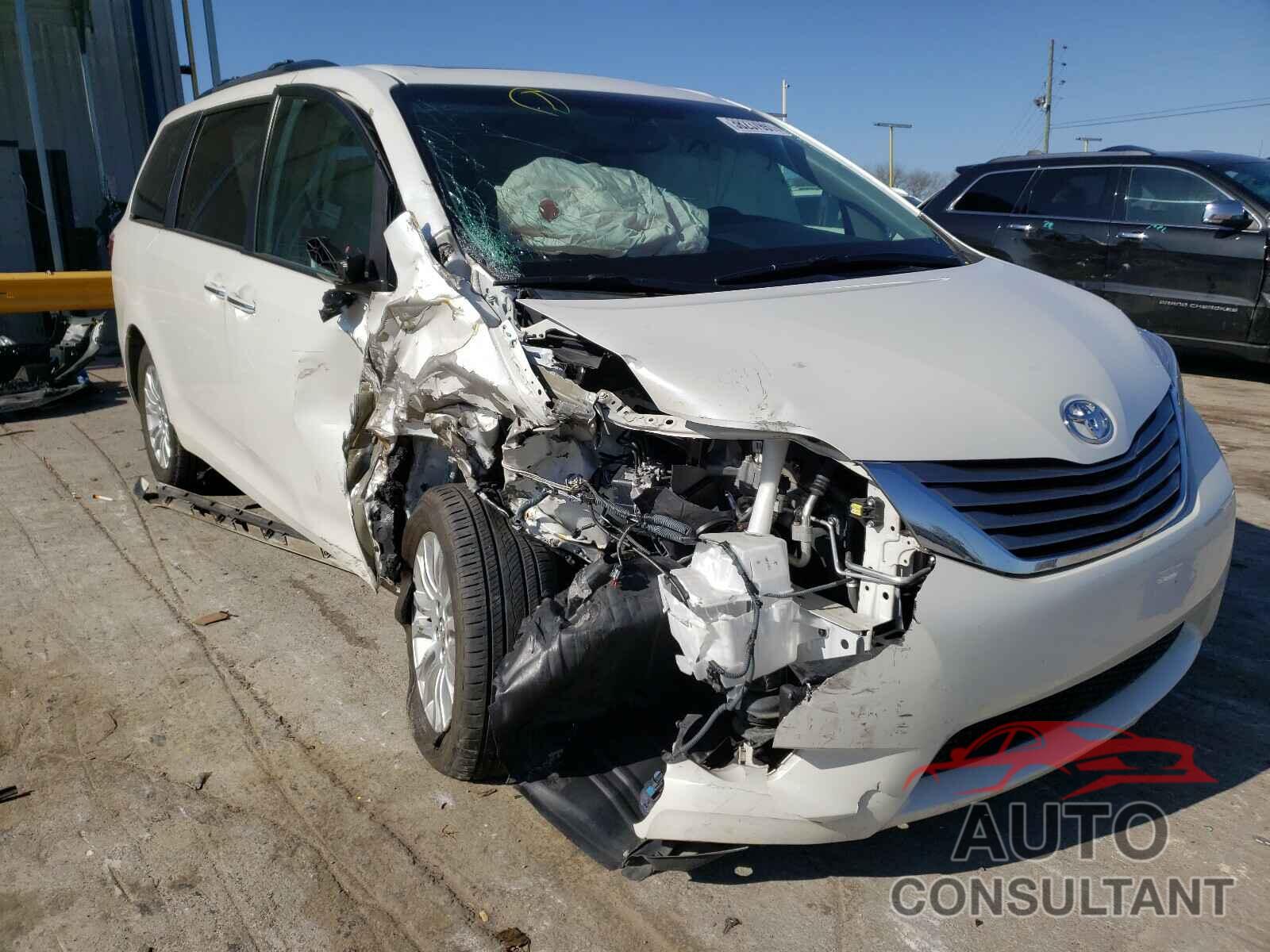 TOYOTA SIENNA 2016 - 5TDYK3DC2GS703500