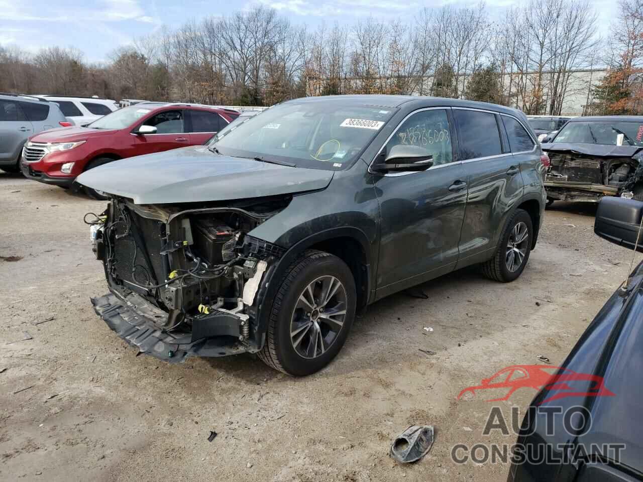 TOYOTA HIGHLANDER 2017 - 5TDBZRFH4HS467317