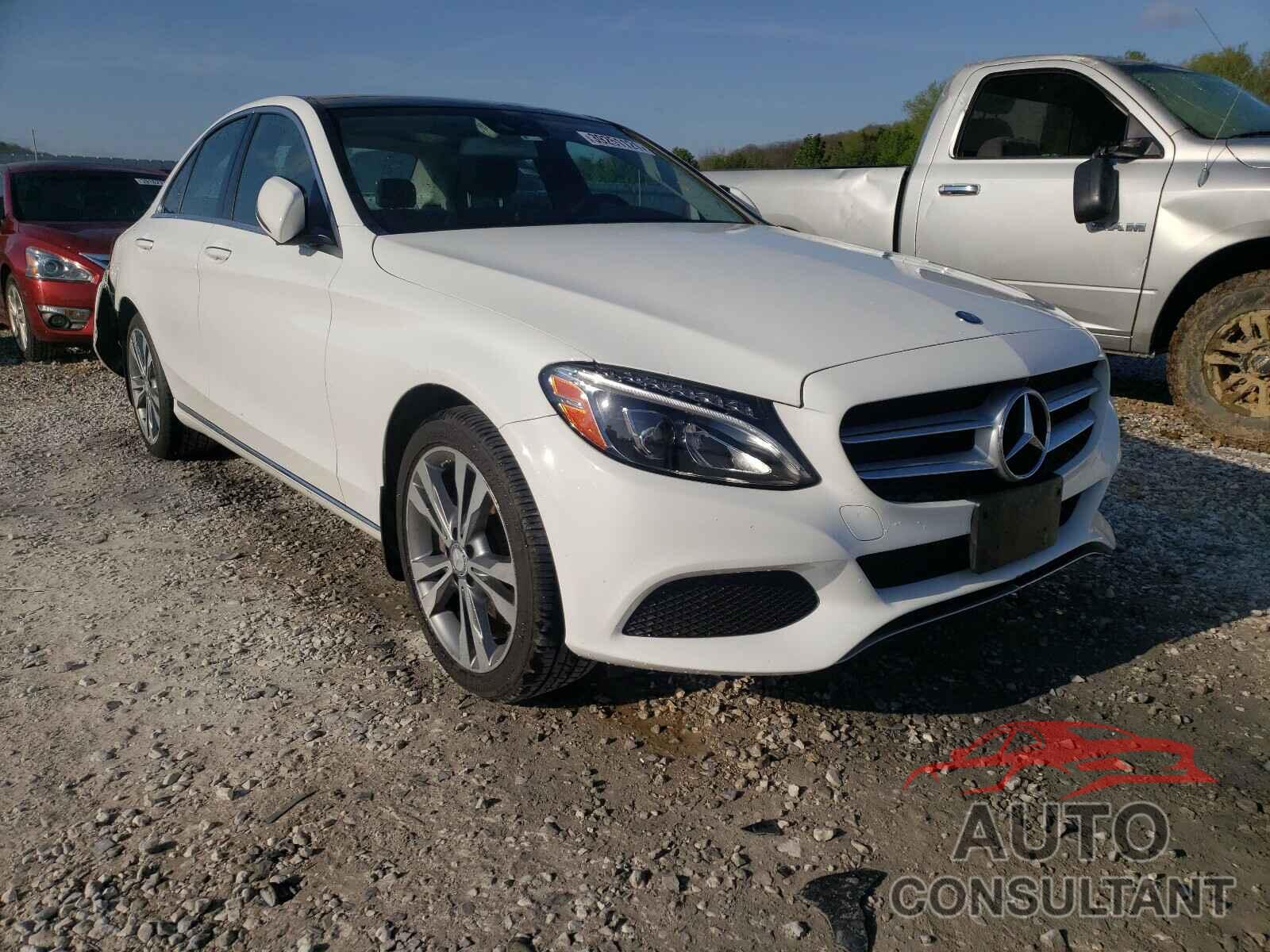 MERCEDES-BENZ C CLASS 2017 - 55SWF4KB6HU184581