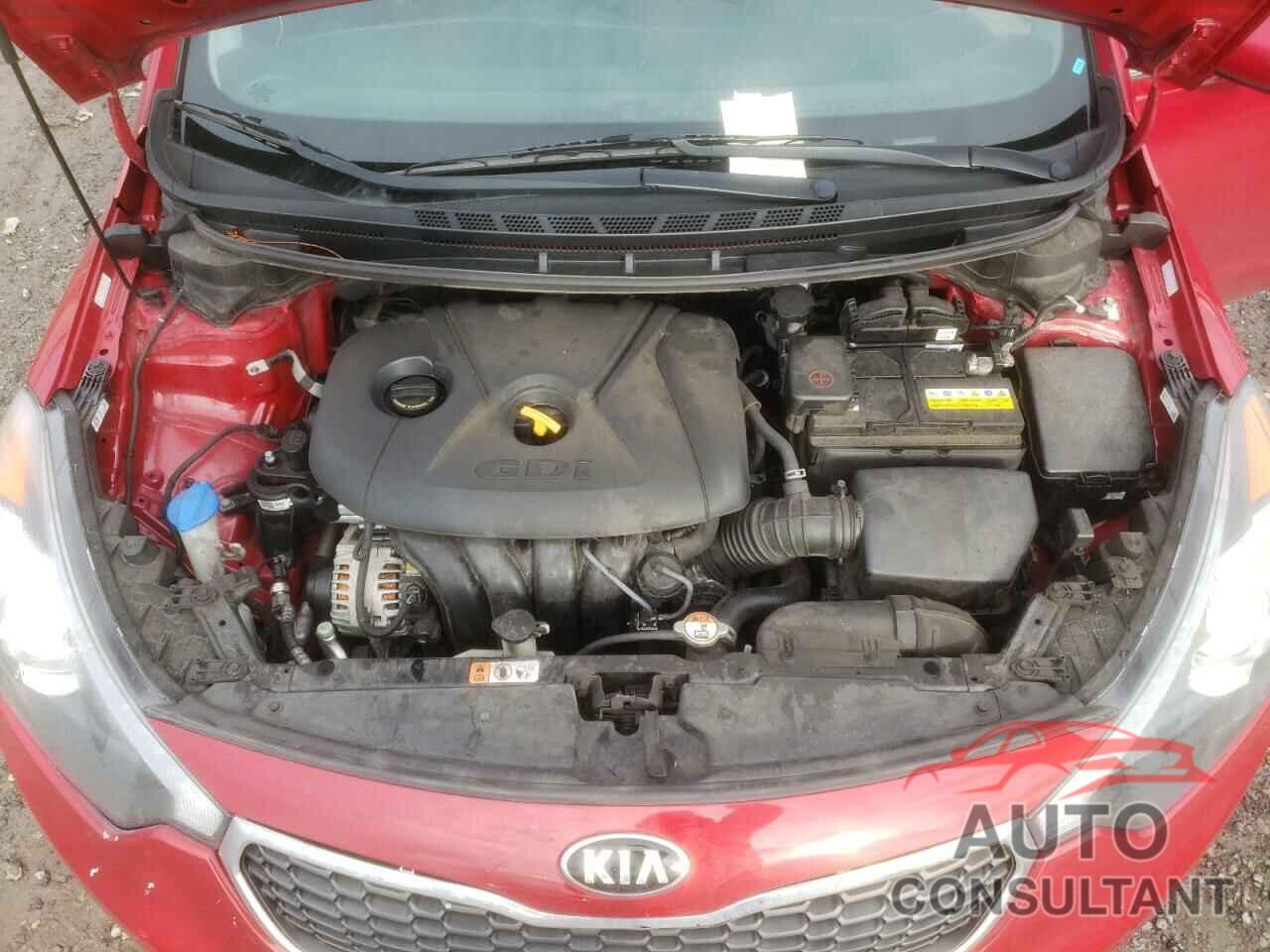 KIA FORTE 2016 - KNAFZ4A83G5612991