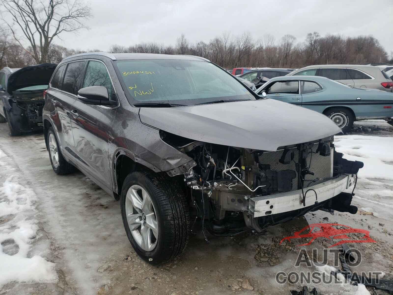 TOYOTA HIGHLANDER 2019 - 5TDDZRFH4KS937426