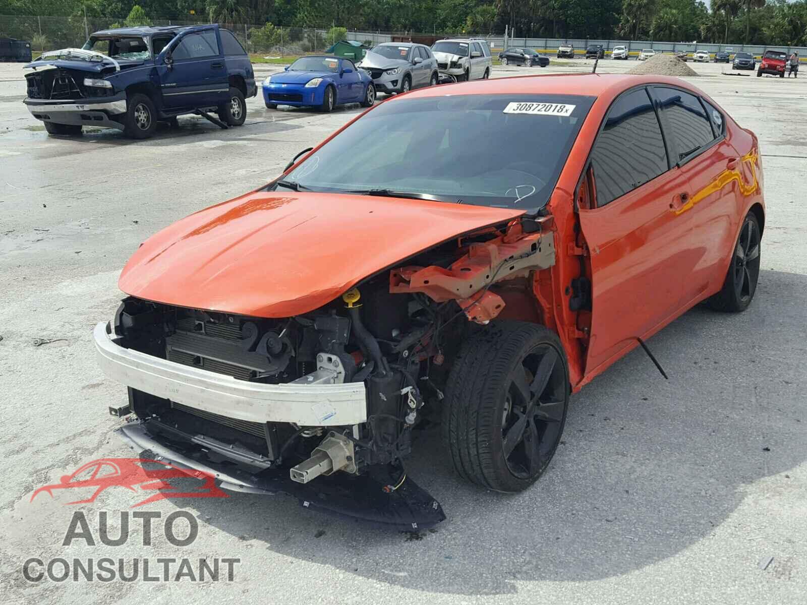 DODGE DART 2015 - 1C3CDFBB6FD228125