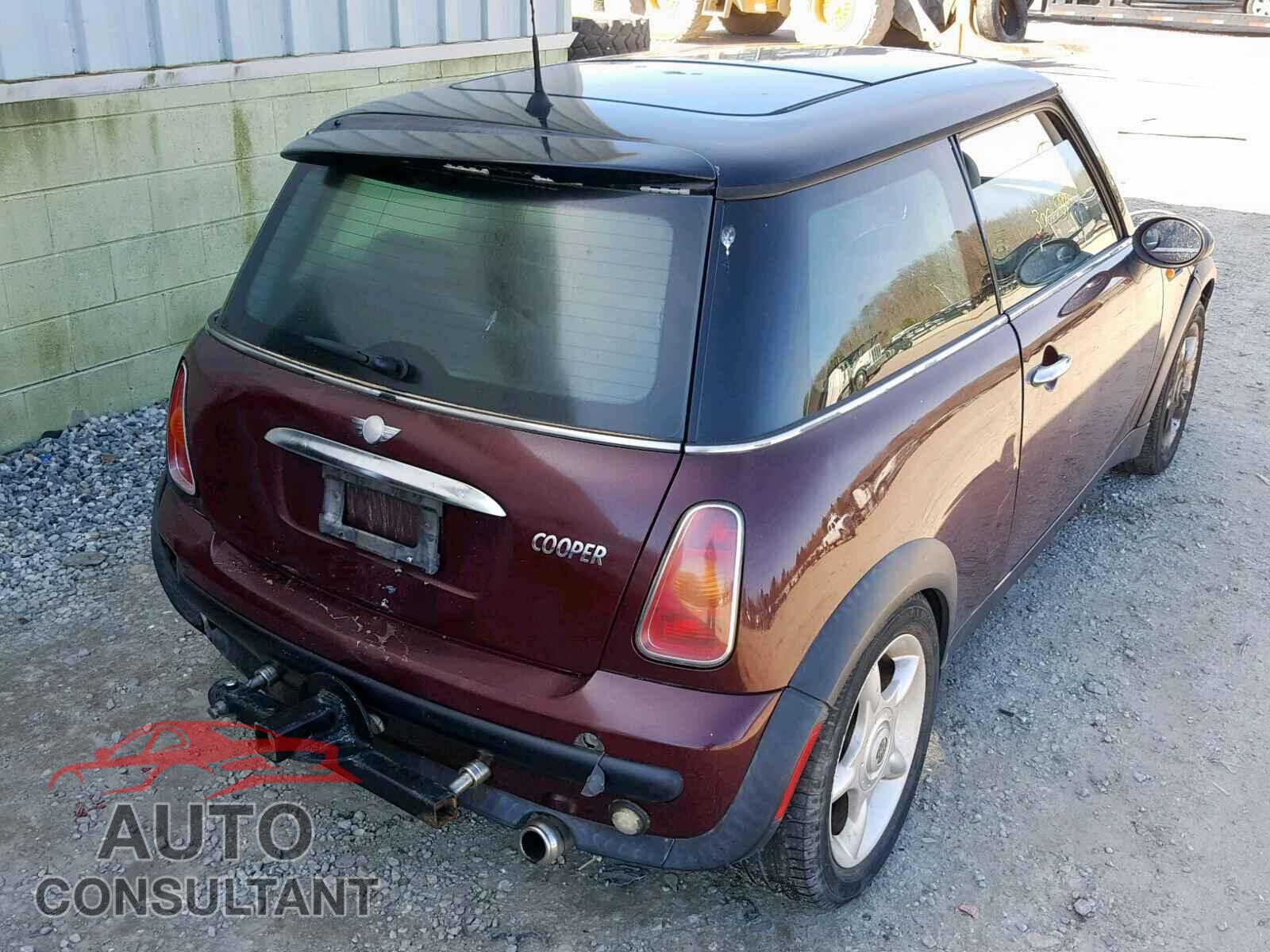 MINI COOPER 2003 - 4S4BSACCXJ3294484