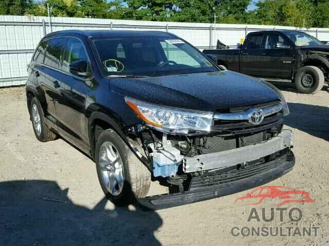 TOYOTA HIGHLANDER 2015 - 5TDDKRFH7FS201395