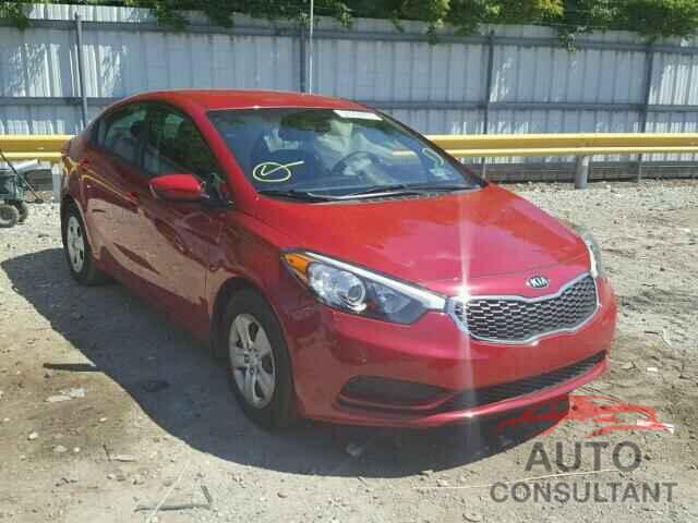 KIA FORTE 2016 - KNAFK4A63G5564363