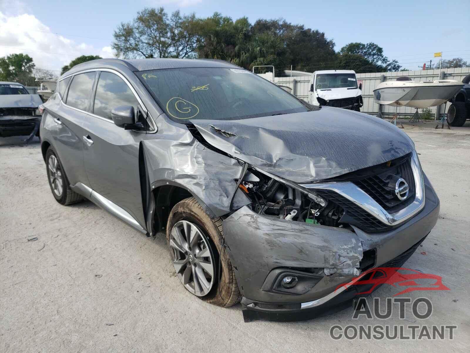 NISSAN MURANO 2018 - 5N1AZ2MG7JN121735