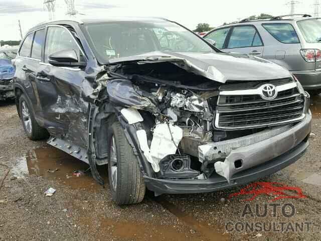 TOYOTA HIGHLANDER 2015 - 5TDJKRFH1FS200830