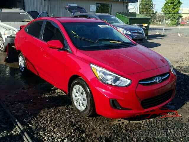 HYUNDAI ACCENT 2017 - KMHCT4AE0HU268844