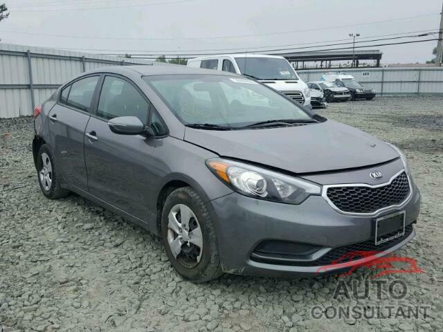 KIA FORTE 2016 - KNAFX4A64G5535889