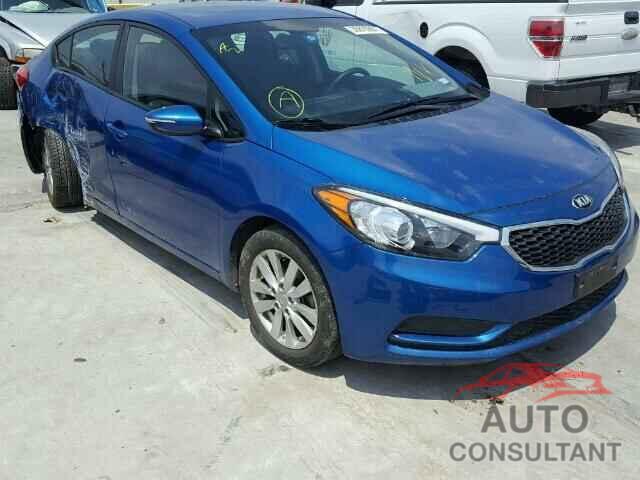 KIA FORTE 2015 - KNAFX4A60F5355680