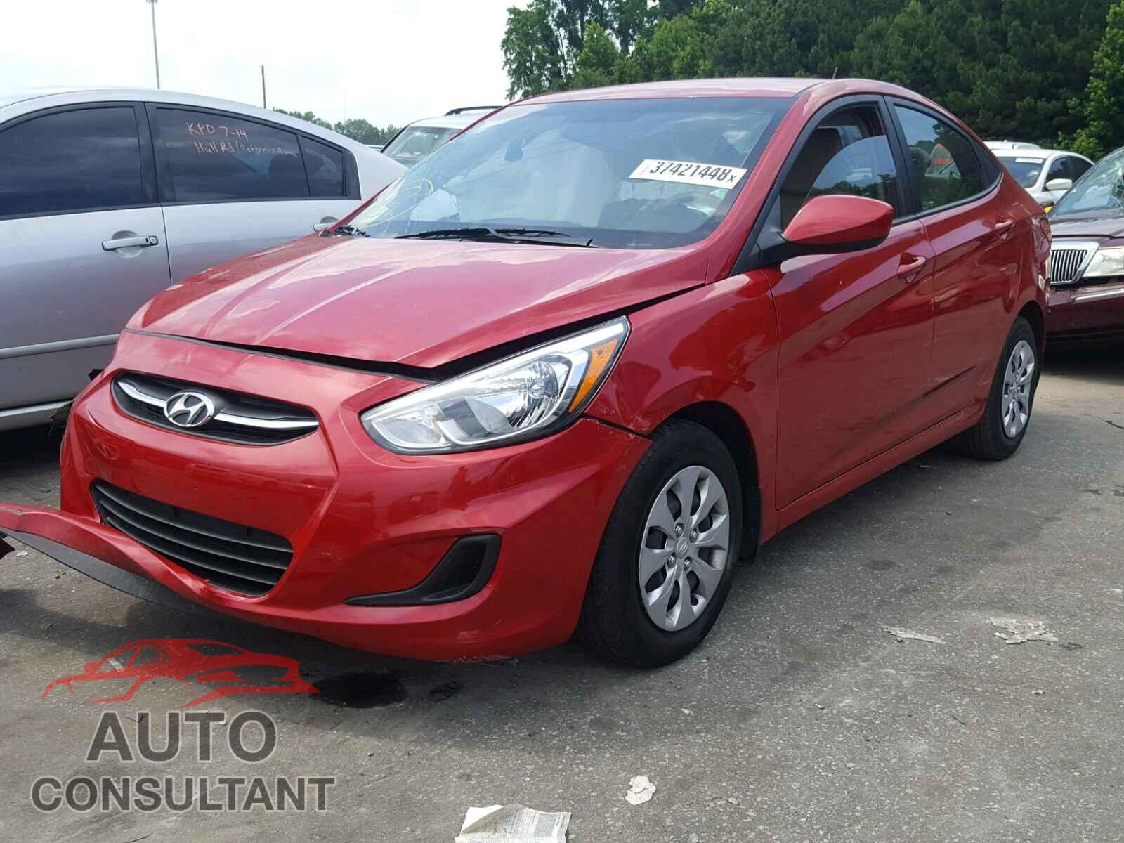 HYUNDAI ACCENT 2016 - KMHCT4AE5GU092677
