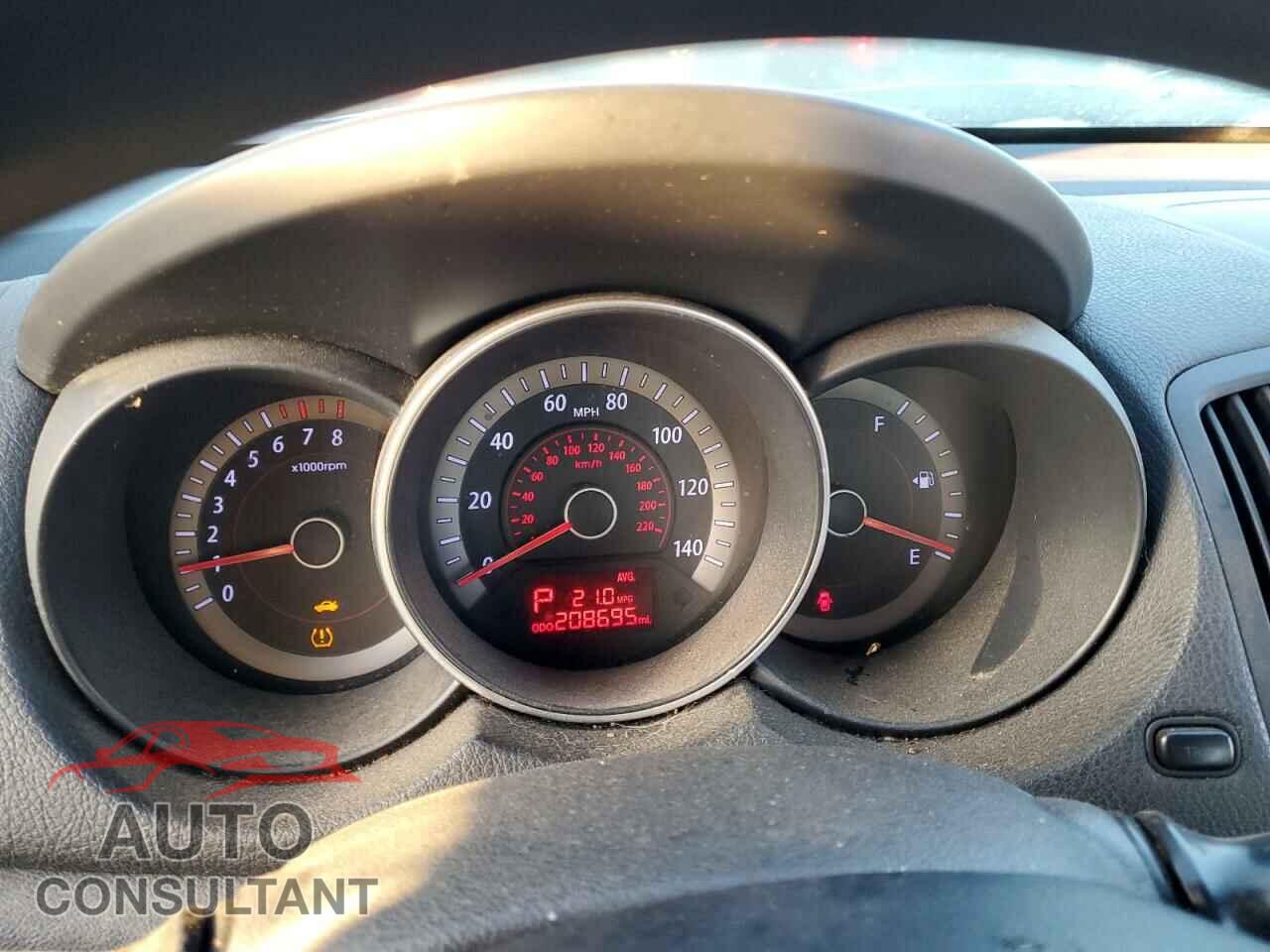KIA FORTE 2012 - KNAFU4A27C5595536