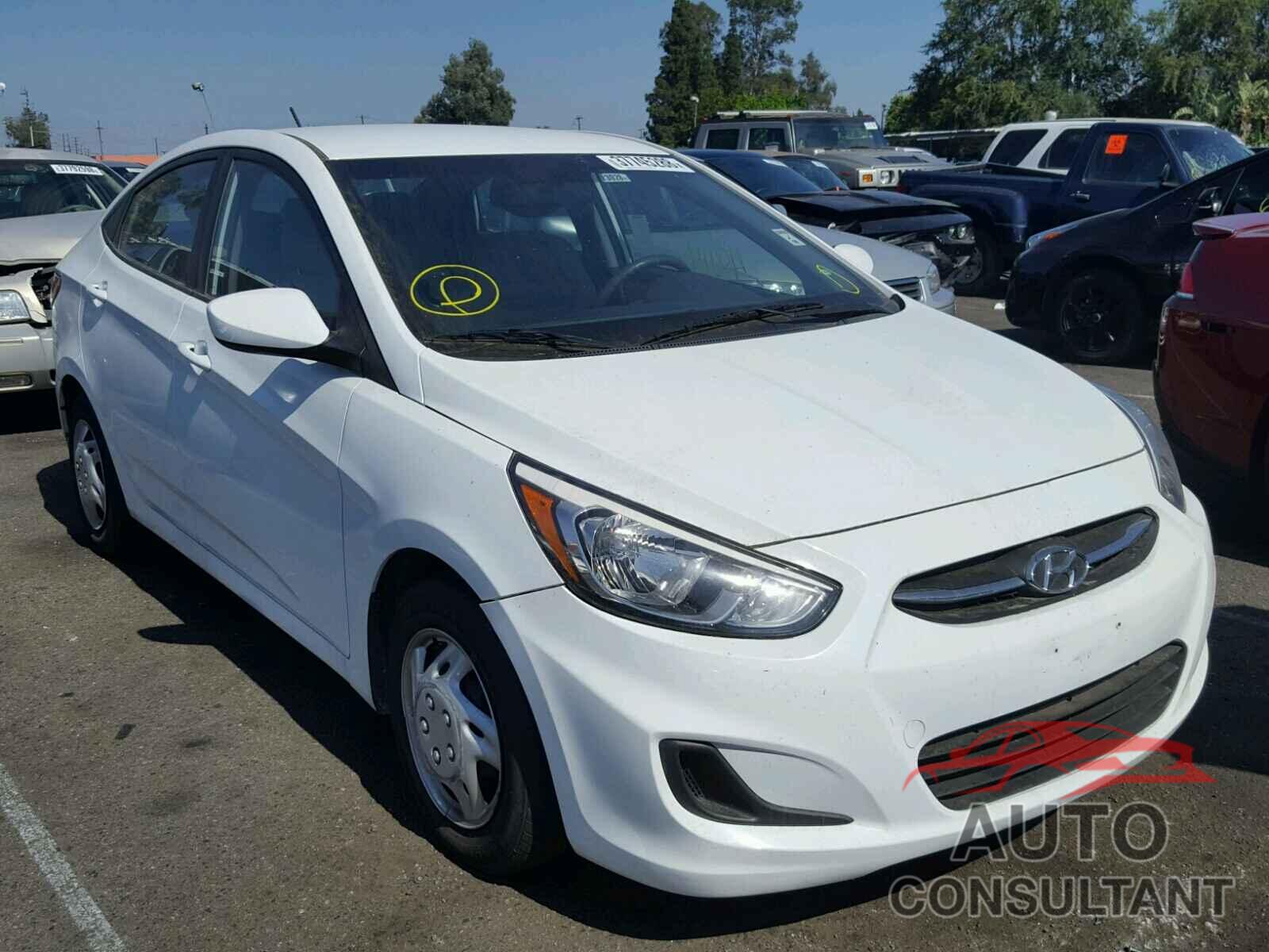 HYUNDAI ACCENT 2016 - KMHCT4AE6GU107610