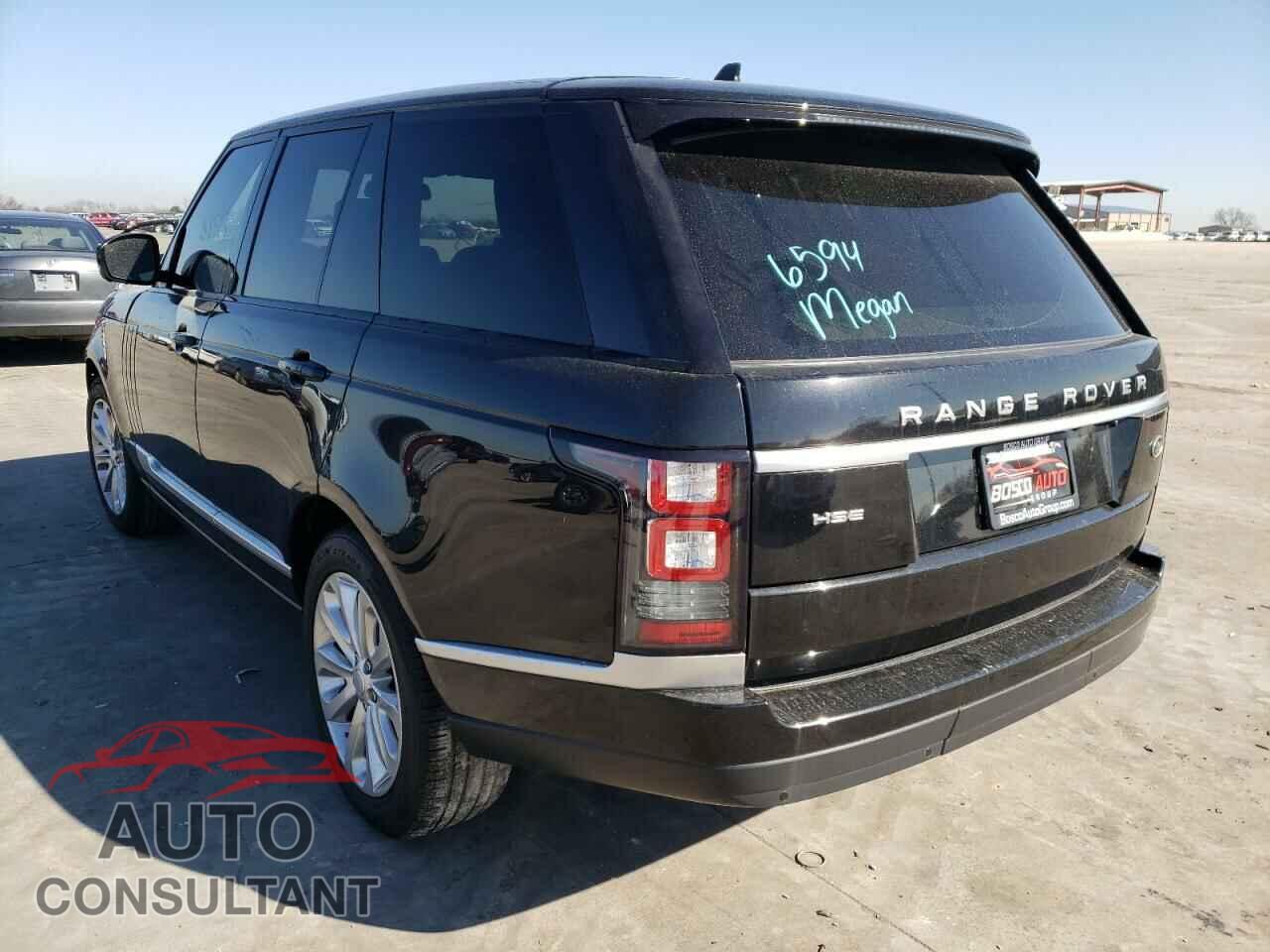 LAND ROVER RANGEROVER 2016 - SALGS2PFXGA313245