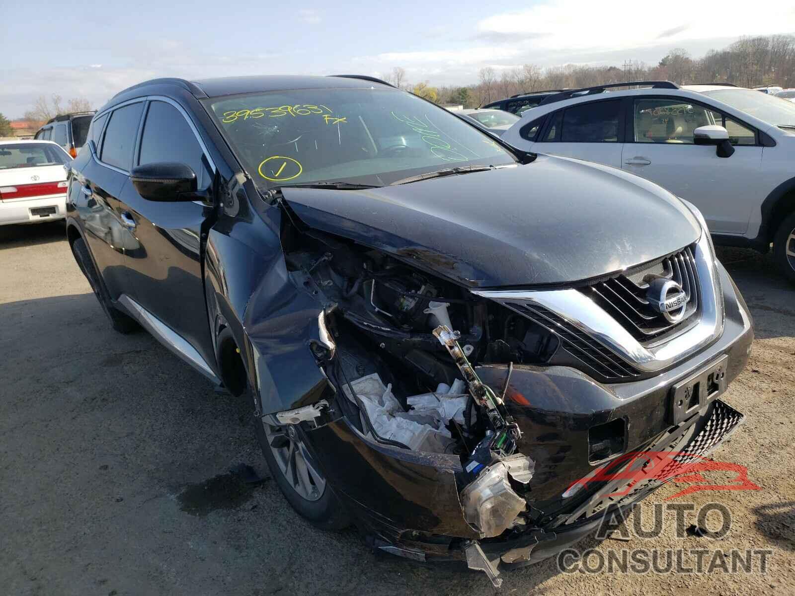 NISSAN MURANO 2018 - 5N1AZ2MH6JN141418