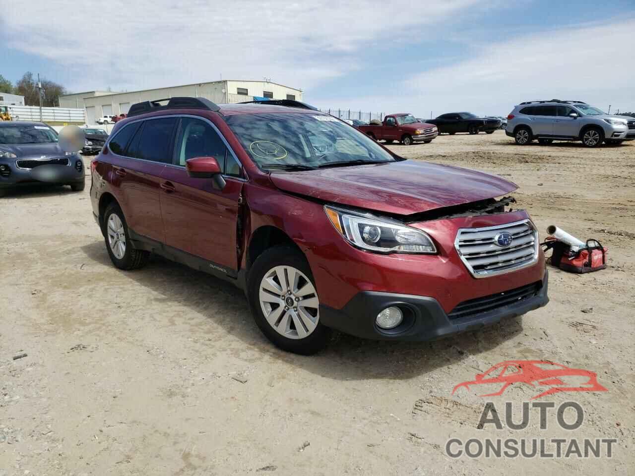 SUBARU OUTBACK 2016 - 4S4BSBDC2G3289177