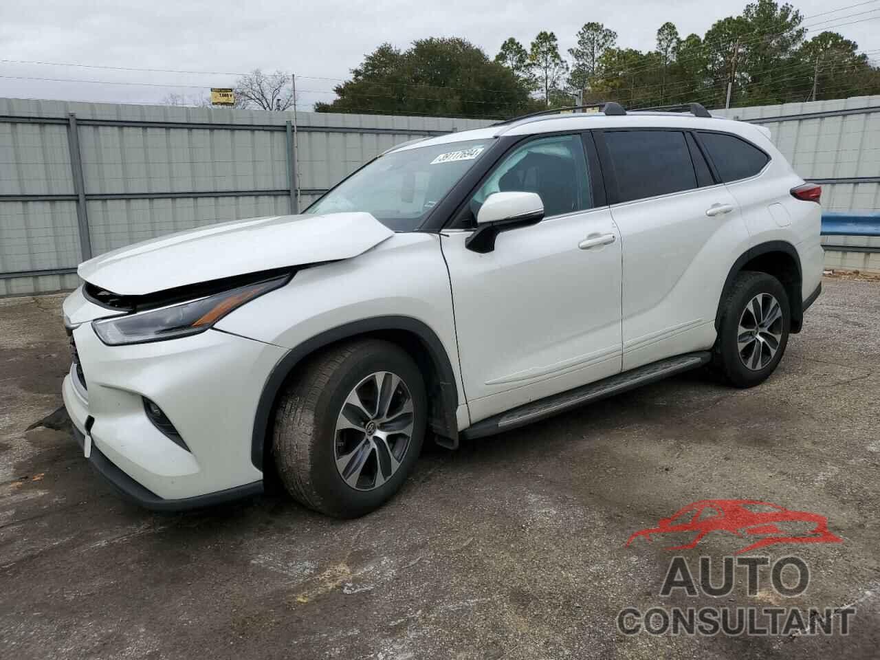 TOYOTA HIGHLANDER 2021 - 5TDGZRAH1MS531529