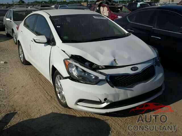 KIA FORTE 2015 - KNAFX4A62F5355986