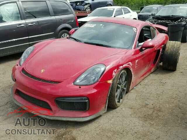 PORSCHE CAYMAN 2016 - WP0AC2A82GK197828