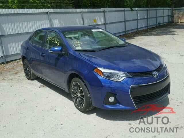 TOYOTA COROLLA 2016 - 2T1BURHEXGC610201