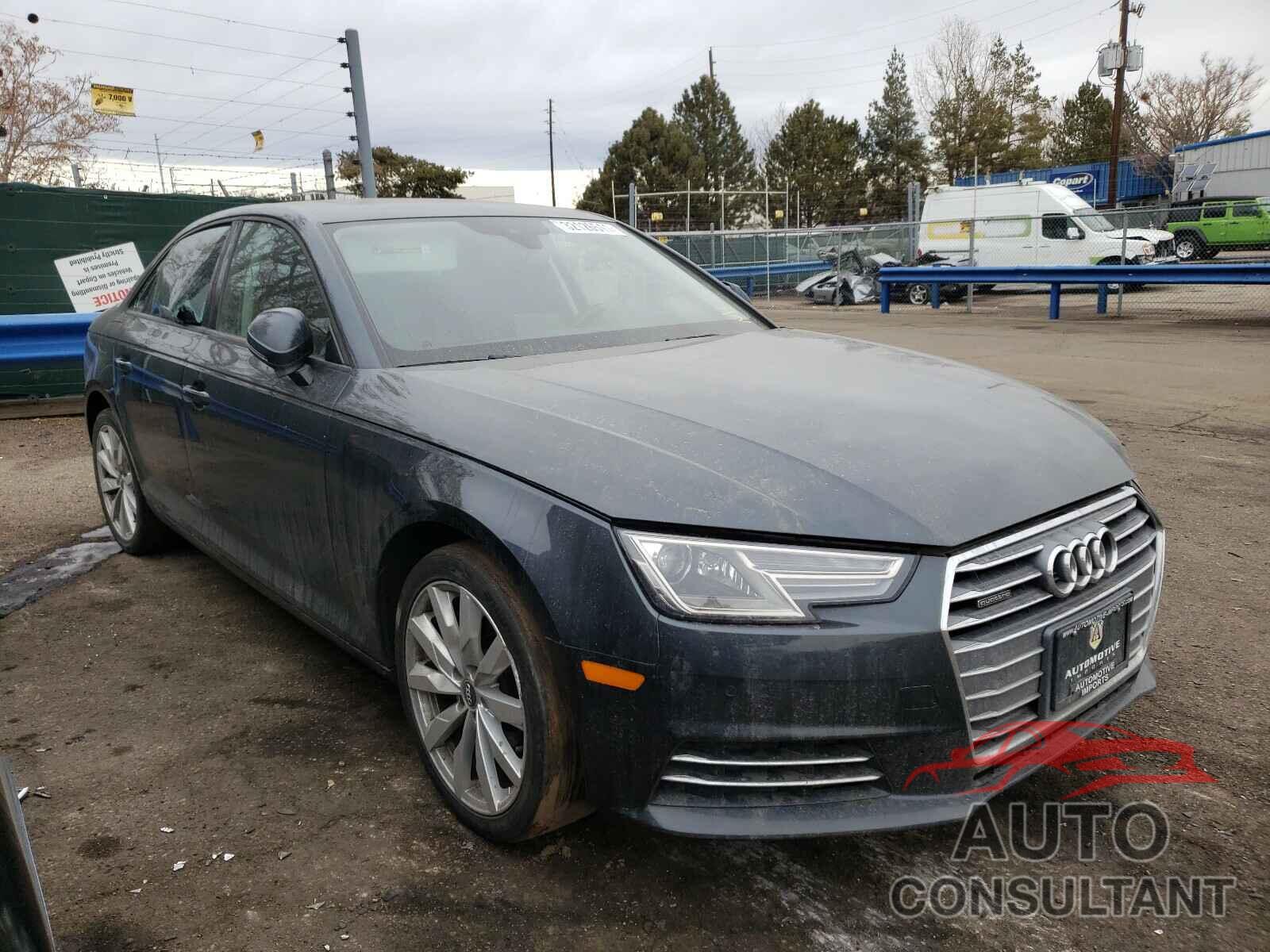 AUDI A4 2017 - WAUANAF47HN002538