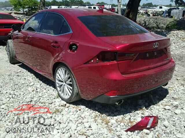 LEXUS IS250 2015 - JTHBF1D22F5056914