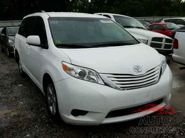 TOYOTA SIENNA 2015 - 5TDKK3DC5FS545724