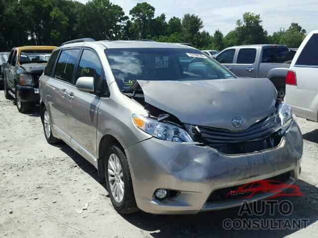 TOYOTA SIENNA 2015 - 5TDYK3DCXFS542182