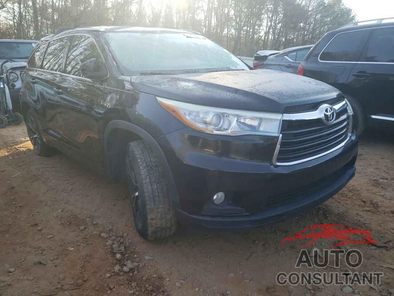 TOYOTA HIGHLANDER 2016 - 5TDKKRFH9GS126403