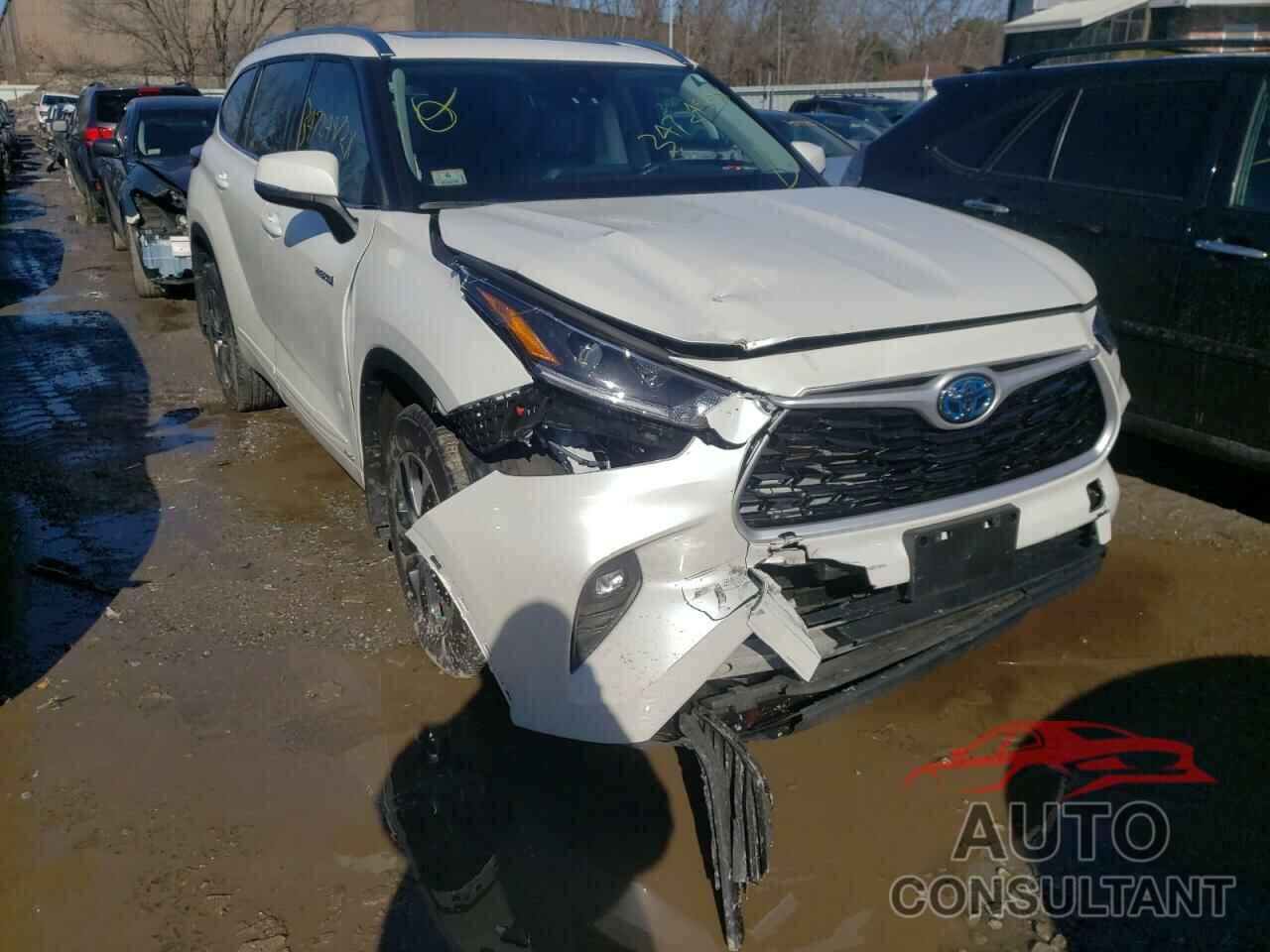 TOYOTA HIGHLANDER 2021 - 5TDGBRCH8MS052560