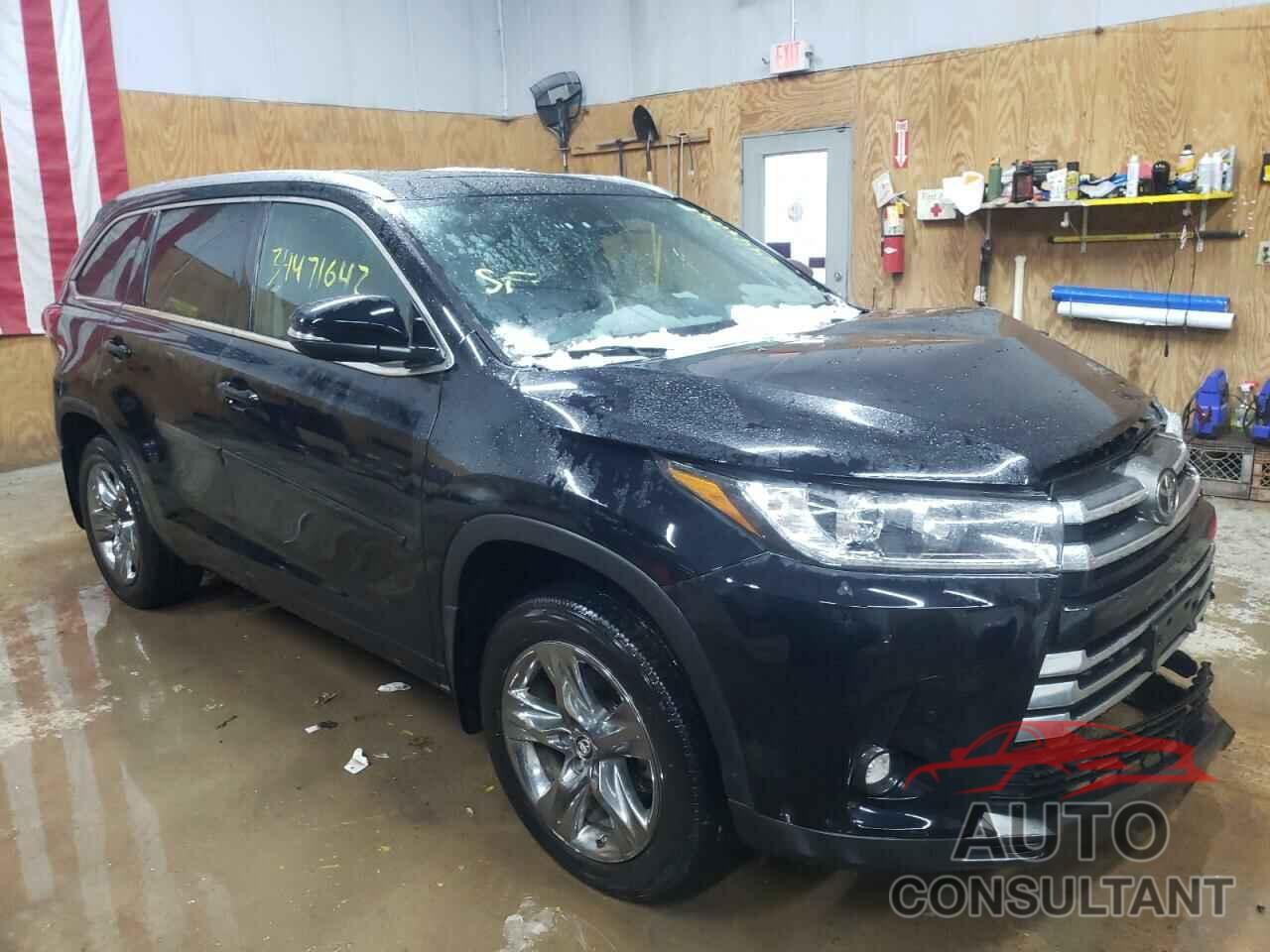 TOYOTA HIGHLANDER 2019 - 5TDDZRFH2KS999486