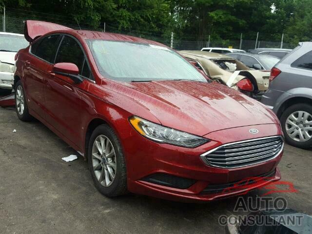FORD FUSION 2017 - 3FA6P0HD6HR240281