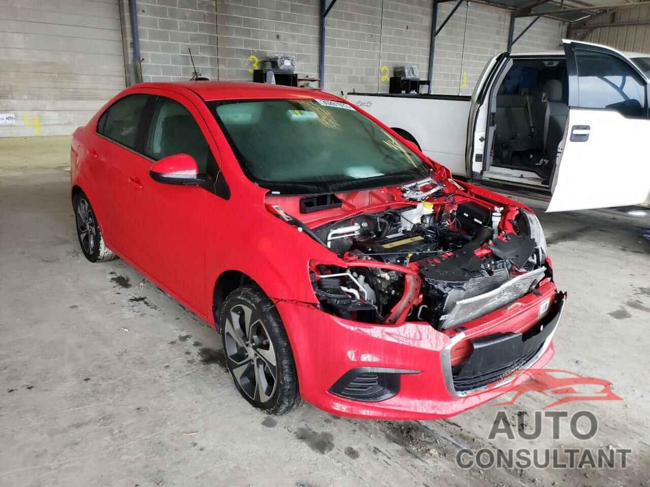 CHEVROLET SONIC 2019 - 1G1JF5SB0K4122327